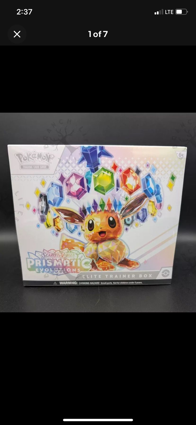 Pokemon Prismatic Evolution ETB