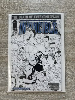 Invincible #100 Comixology Sketch Variant