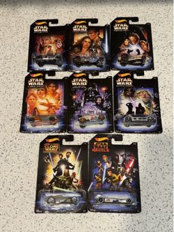 *NEW* Hotwheels Star Wars Set Damaged Cards