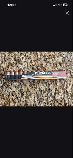 Duracell C batteries is brand new