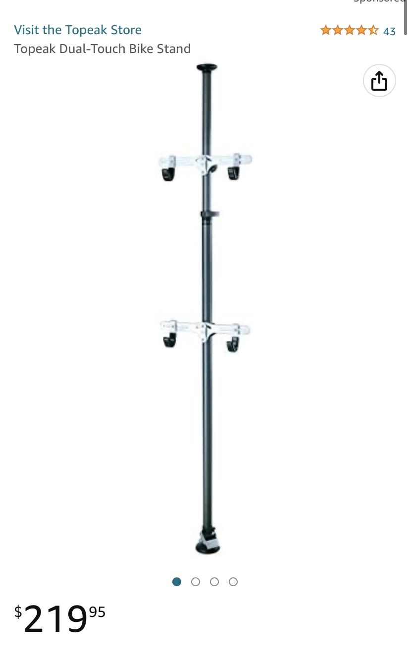 Topeak Flashstand Rx Working Foot Topeak Dual Touch Bike Stand