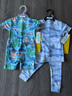 Carters Pajamas 12 months 2 sets