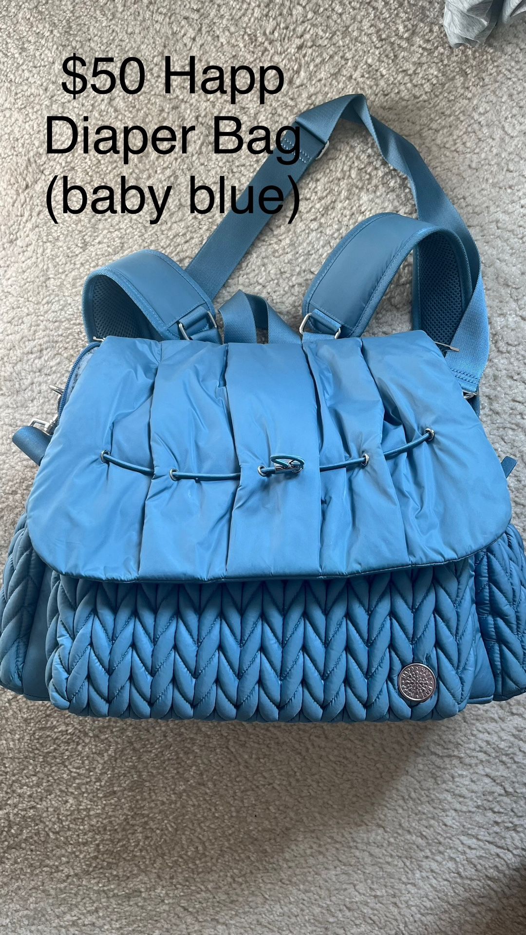 $50 Happ diaper Bag