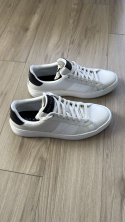 Cole Haan Grand Crosscourt Premier Sneakers – White/Black (Men’s 10.5)