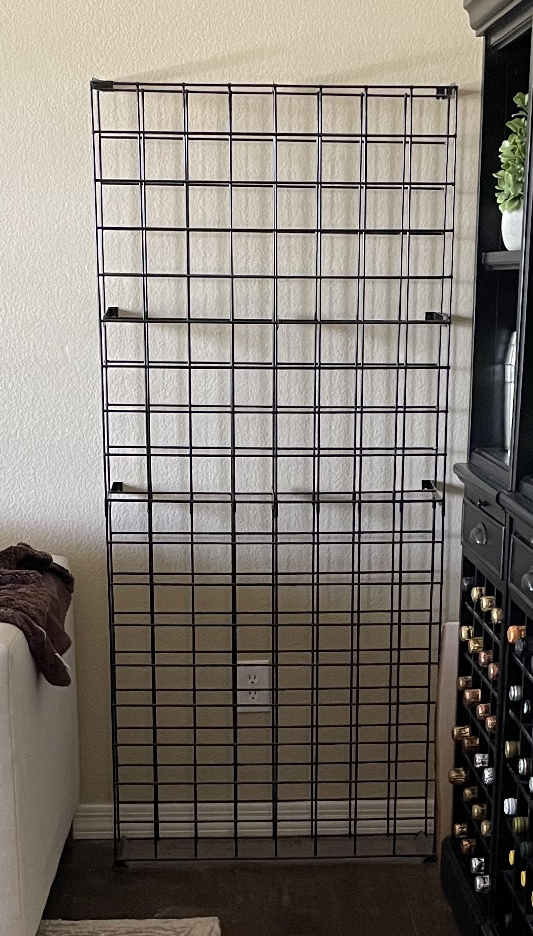 Metal Wine Storage/wall Rack - 2 Available