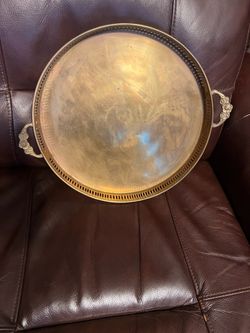 Brass tray