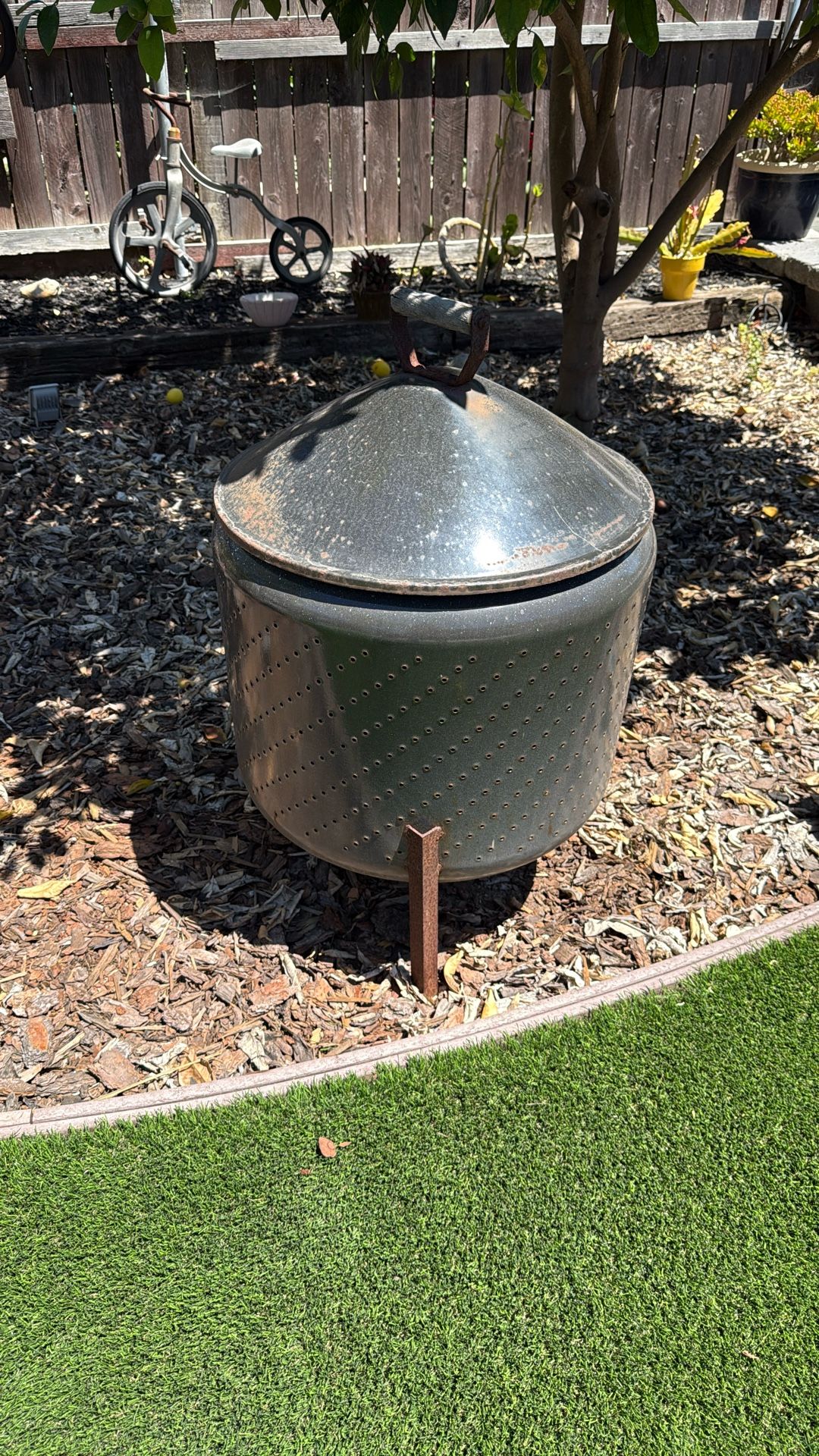 Fire Ring with Lid