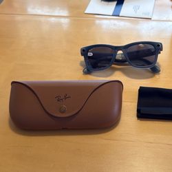 Blue Meta Rayban Glasses 