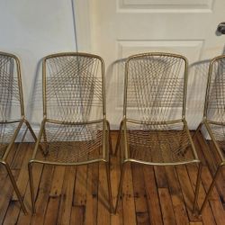 Alpha Brass Metal Chairs