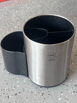 Princess House Stainless Steel Utensil Holder