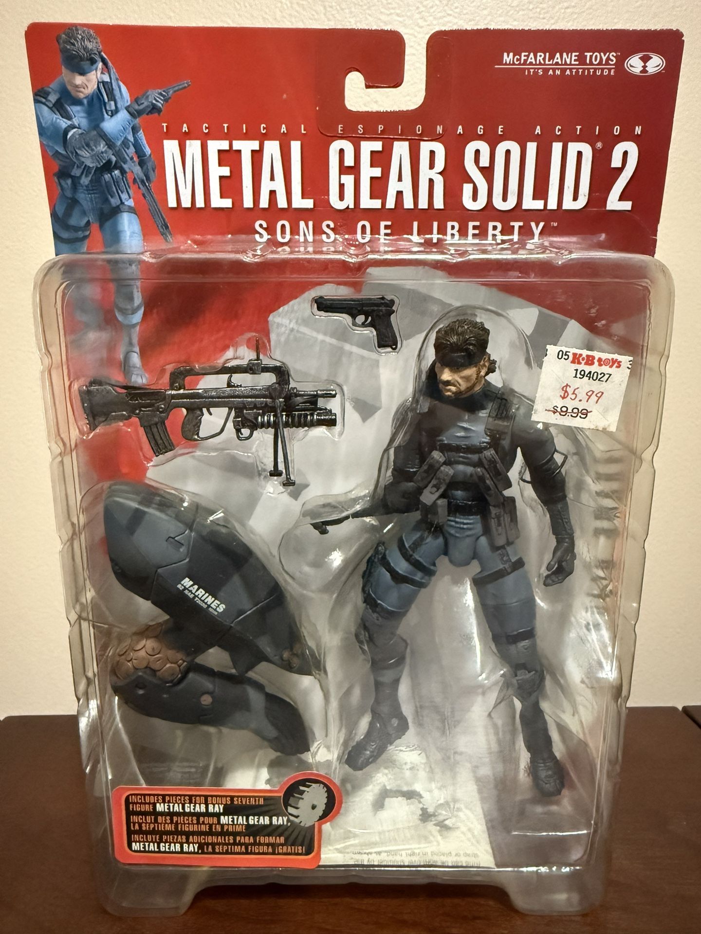 Metal Gear Solid 2 Solid Snake