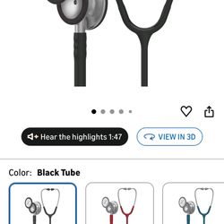 Brand New In Box 3M Littmann Classic III Monitoring Stethoscope, 5620