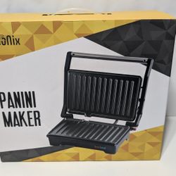 NeoNix Panini Maker Compact Nonstick Grill Sandwich Press New in Box