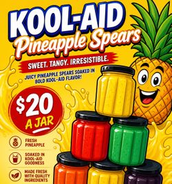 Pineapple spears