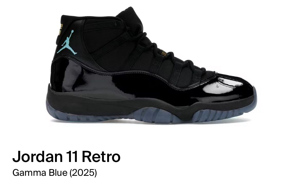 Air Jordan Gamma 11 Size 13M