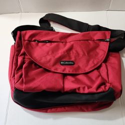 Columbia Messenger Diaper bag Red