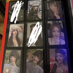 ($4 to $8 each) KPOP girl group photocard listing