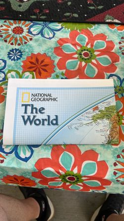 World map/ephemera