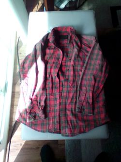 Hazel Creek vintage plaid flannel shirt