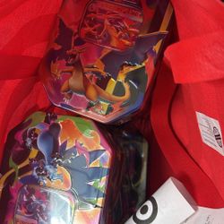 Charizard Ex Tins Nd Mega Evolution 2 Blisters 