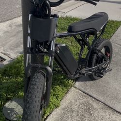 Ridstar Q20 1500W Electric Bike – 33 MPH – 20” Fat Tires – Low Miles