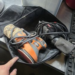 Rigid and Craftsman Sanders