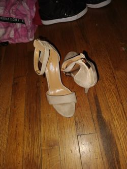 Tan Suede Heels