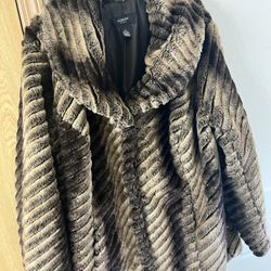 Alfani Fur Coat