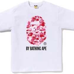 PINK CAMO BY *A BATHING APE