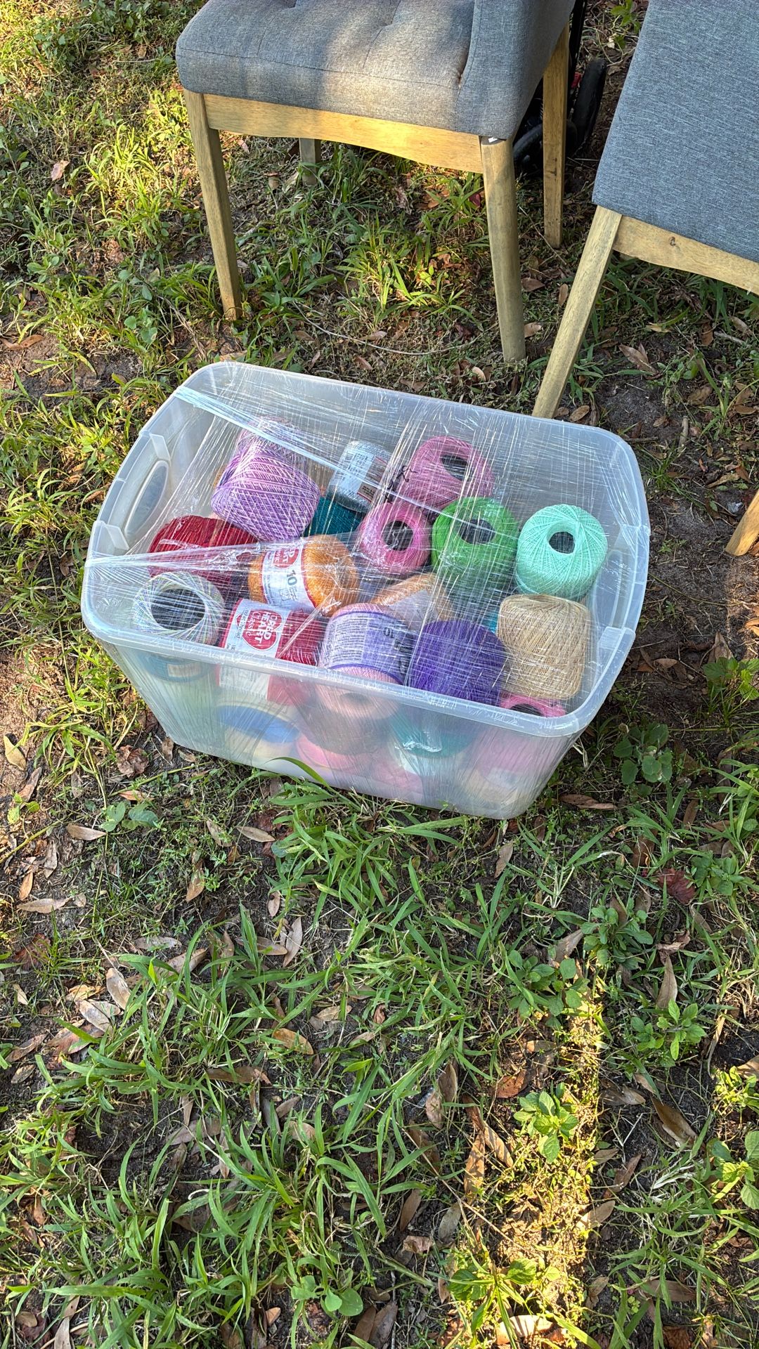 50+ crochet yarn balls