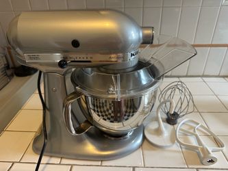 KitchenAid Artisan 5-Quart Tilt-Head Stand Mixer — Silver/Grey