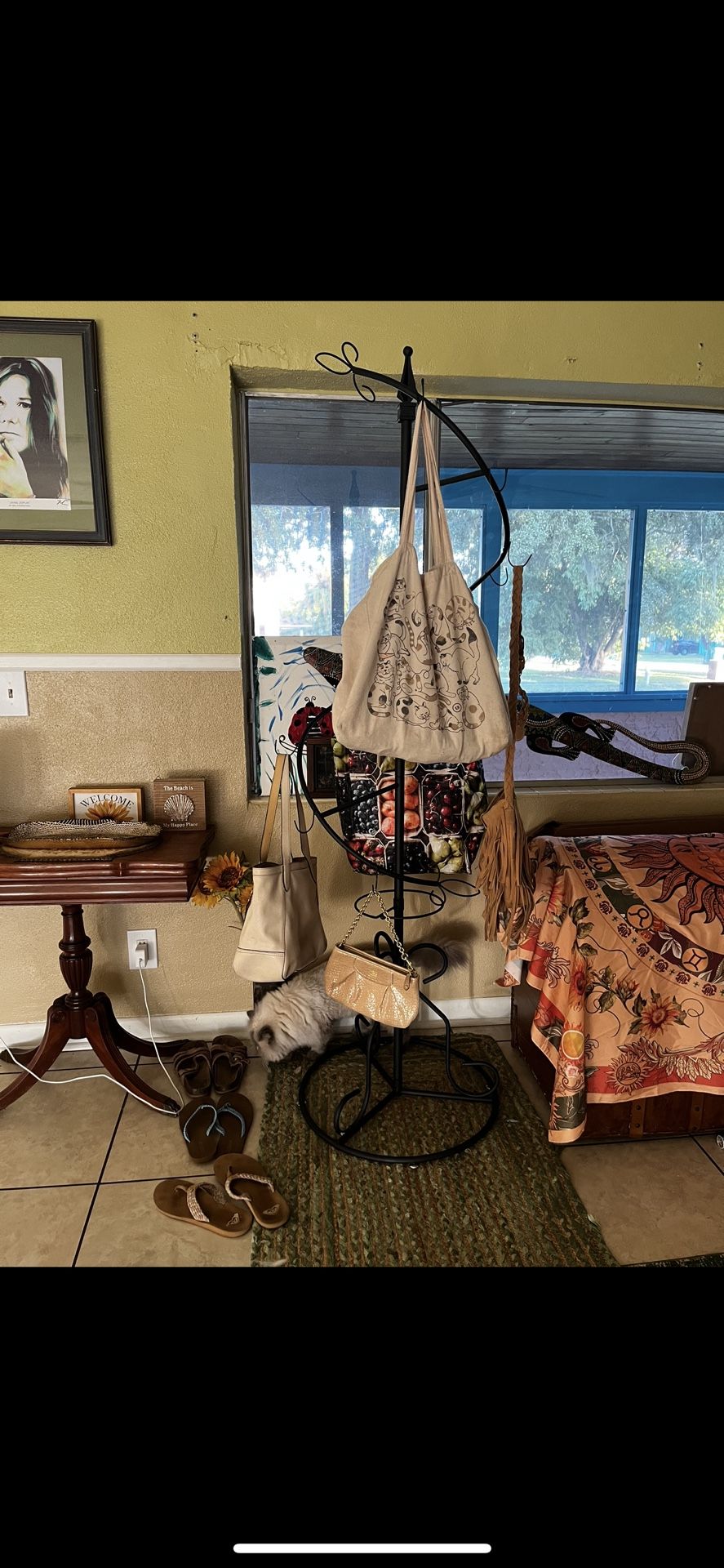 Purse rack