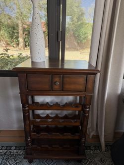 Wine Cabinet With Drawer