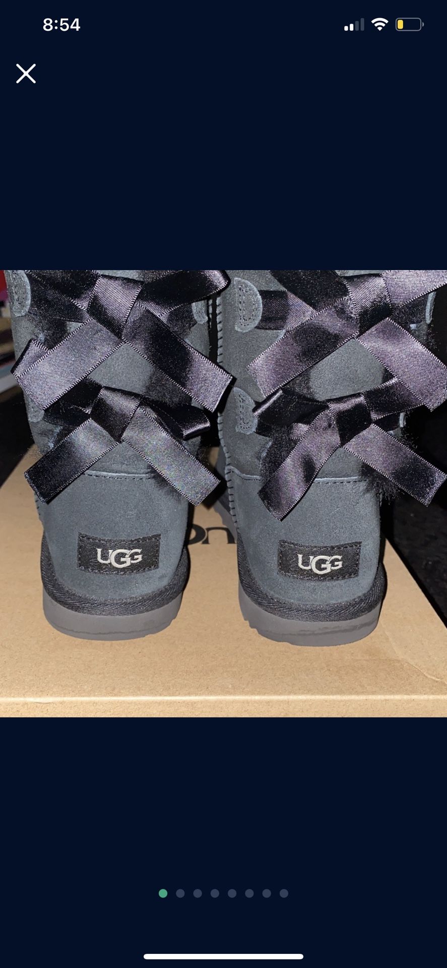 Ugg Black Kids Boots Size 4