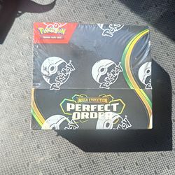 Pokemon perfect order booster Box new