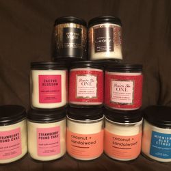 Brand New Bath & Body Works Candles