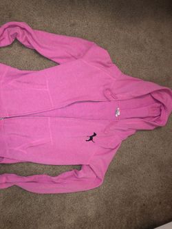 Victoria secret zip up hoodie