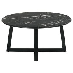 Black Faux Marble top Coffee Table 🤍🫶🏻
