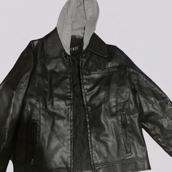 Almost Like Brand New, Guess, Men’s Size: M Leather Jacket