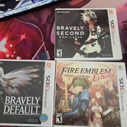 3DS CiB BRAVELY AND FIRE EMBLEM ECHOES