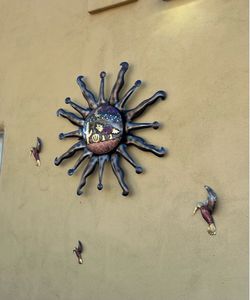 Patio decor sun handcrafted