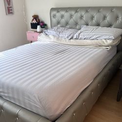 Full Size Bed with Mattress  It’s Clean & Comfortable