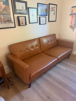 Futon sofa mid century