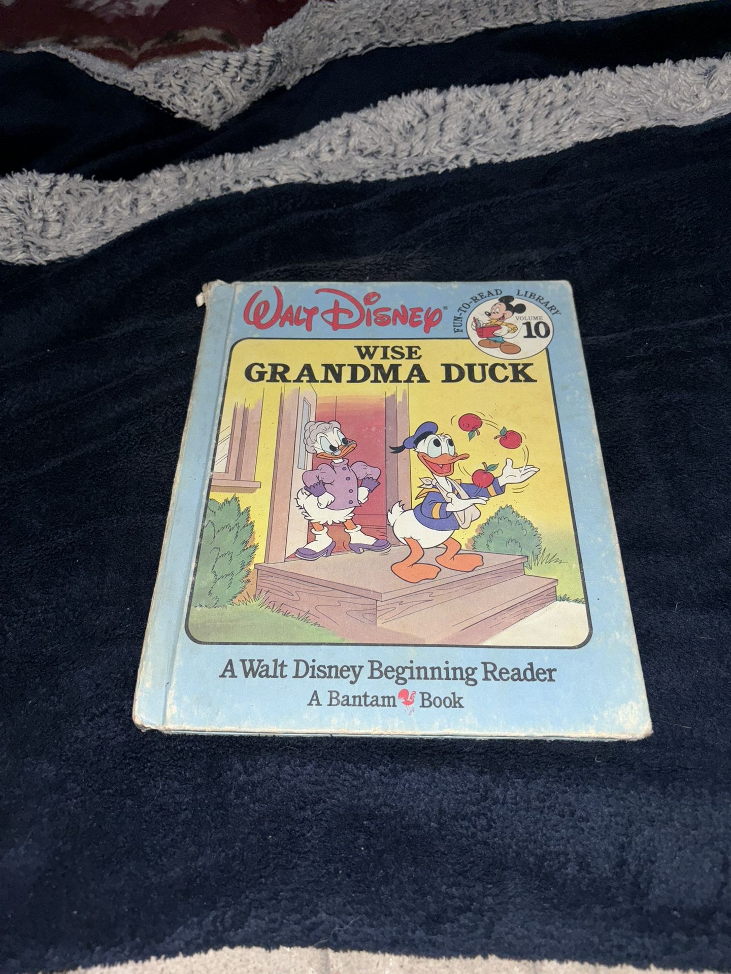Vintage 1986 Walt Disney's Wise Grandma Duck book