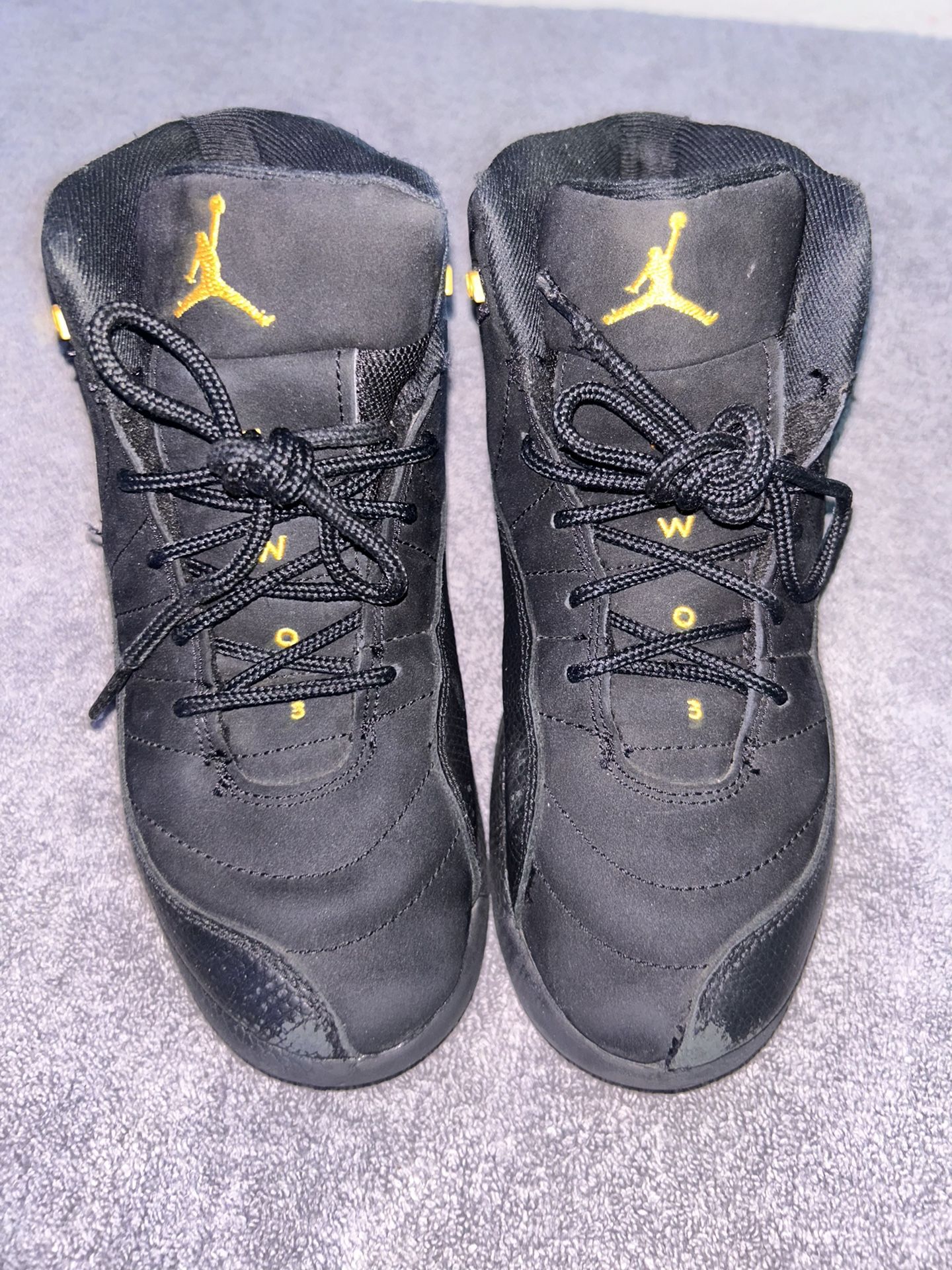 Air Jordan 12 Retro GS 'Black Taxi'