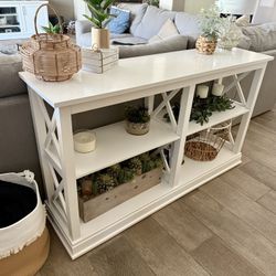 White Sofa Table And Side Table Set