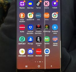 Galaxy Note9 with TikTock