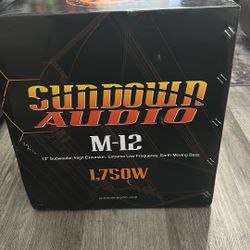 Sundown Audio Speaker