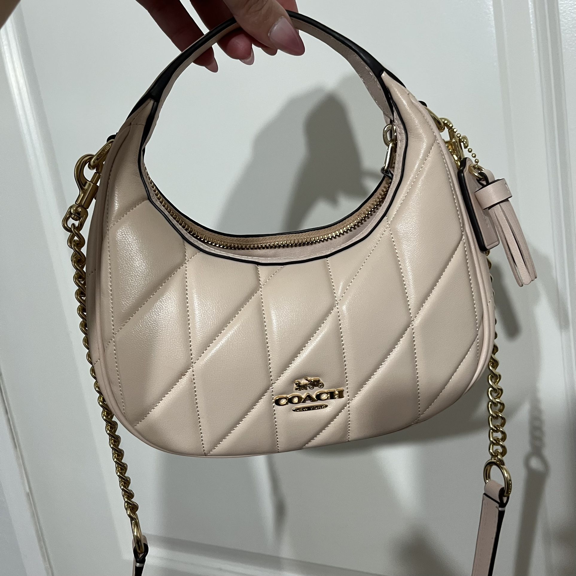Coach Mini Carmen Quilted Crossbody Bag