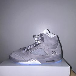Air Jordan 5 Retro WOLF Grey Size 11 NEW W/BOX AUTHENTIC 